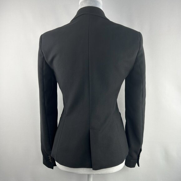 Zara Basic classic chic fitted black blazer - Women Small - Picture 5 of 7